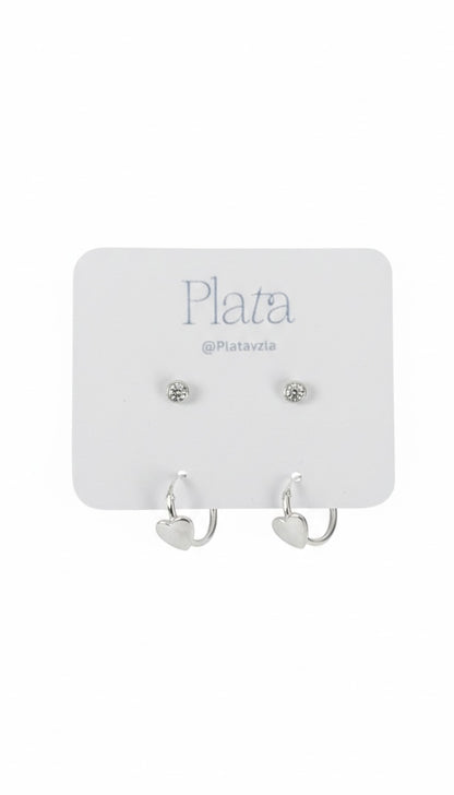 Set Abridores + Argollas Plata 925