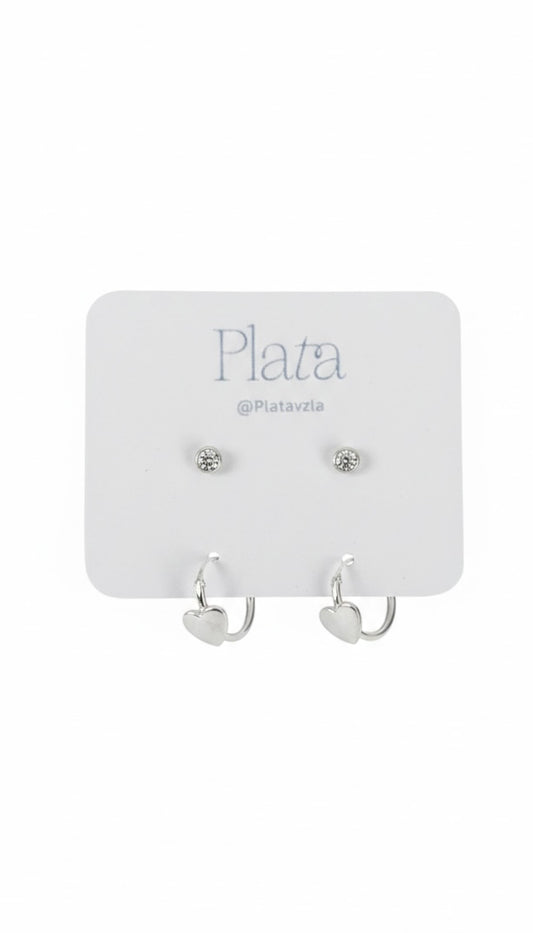 Set Abridores + Argollas Plata 925