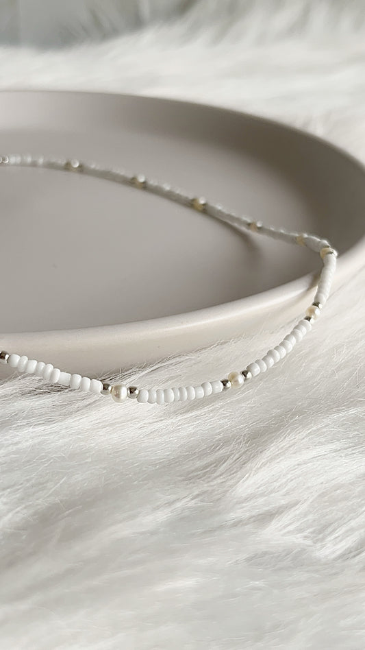 Gargantilla 41,5cm, Perlas Cultivadas,  Balin Plata 925
