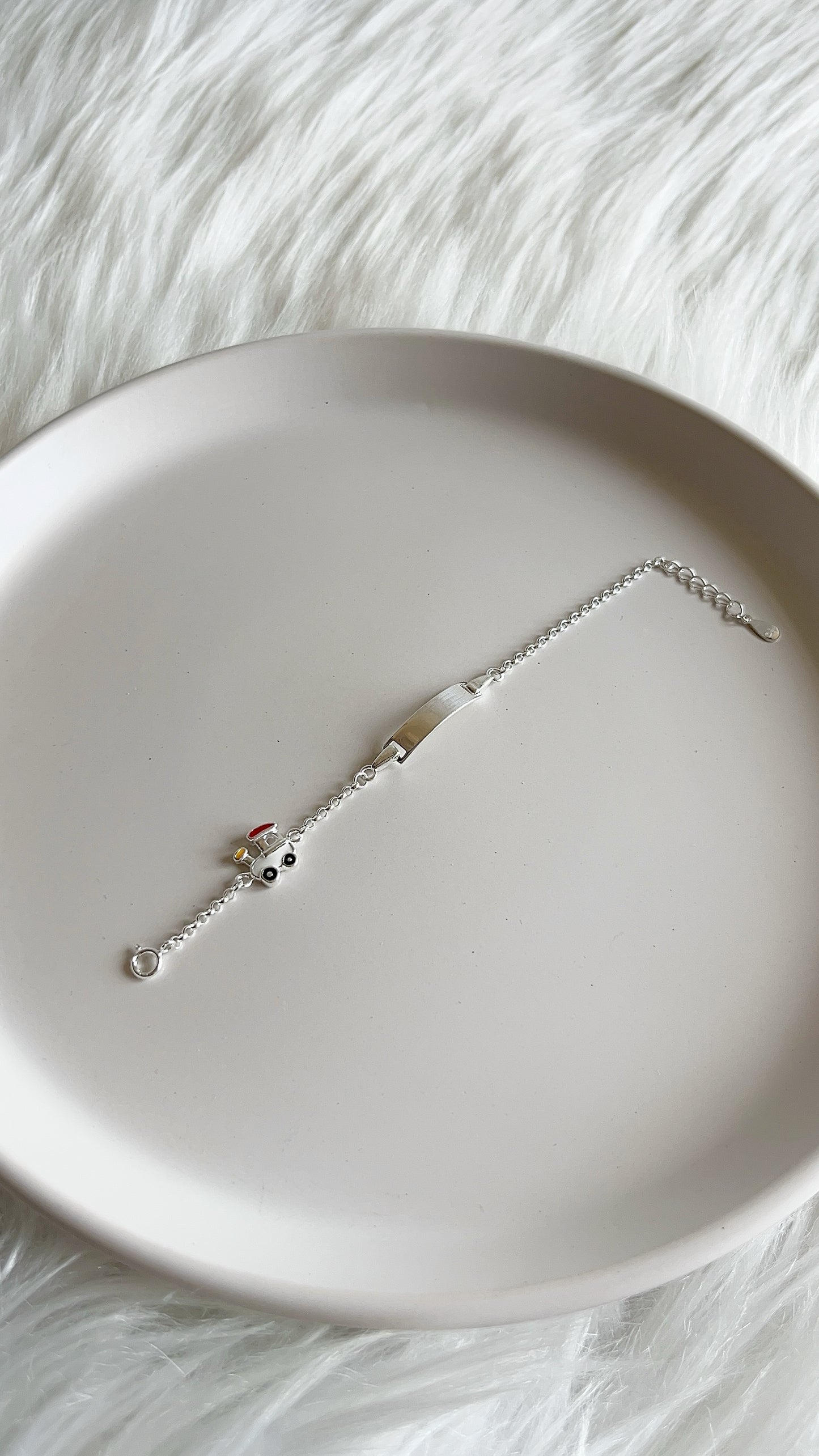 Esclava Ferrocarril 14,5cm Ajustable - Plata 925