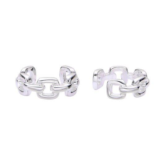 Ear Cuff Eslabones Plata 925