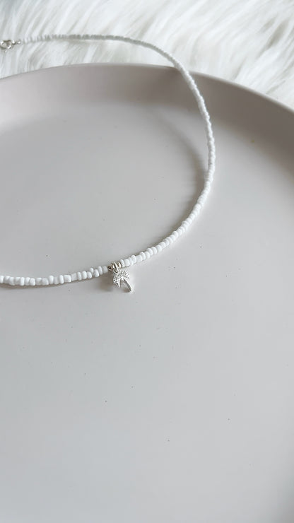 Gargantilla de Mostacillas y Dijes - Plata 925