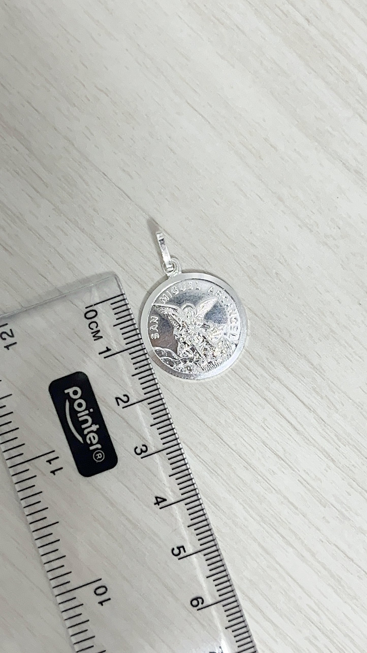 Dije San Miguel Arcangel Plata 925