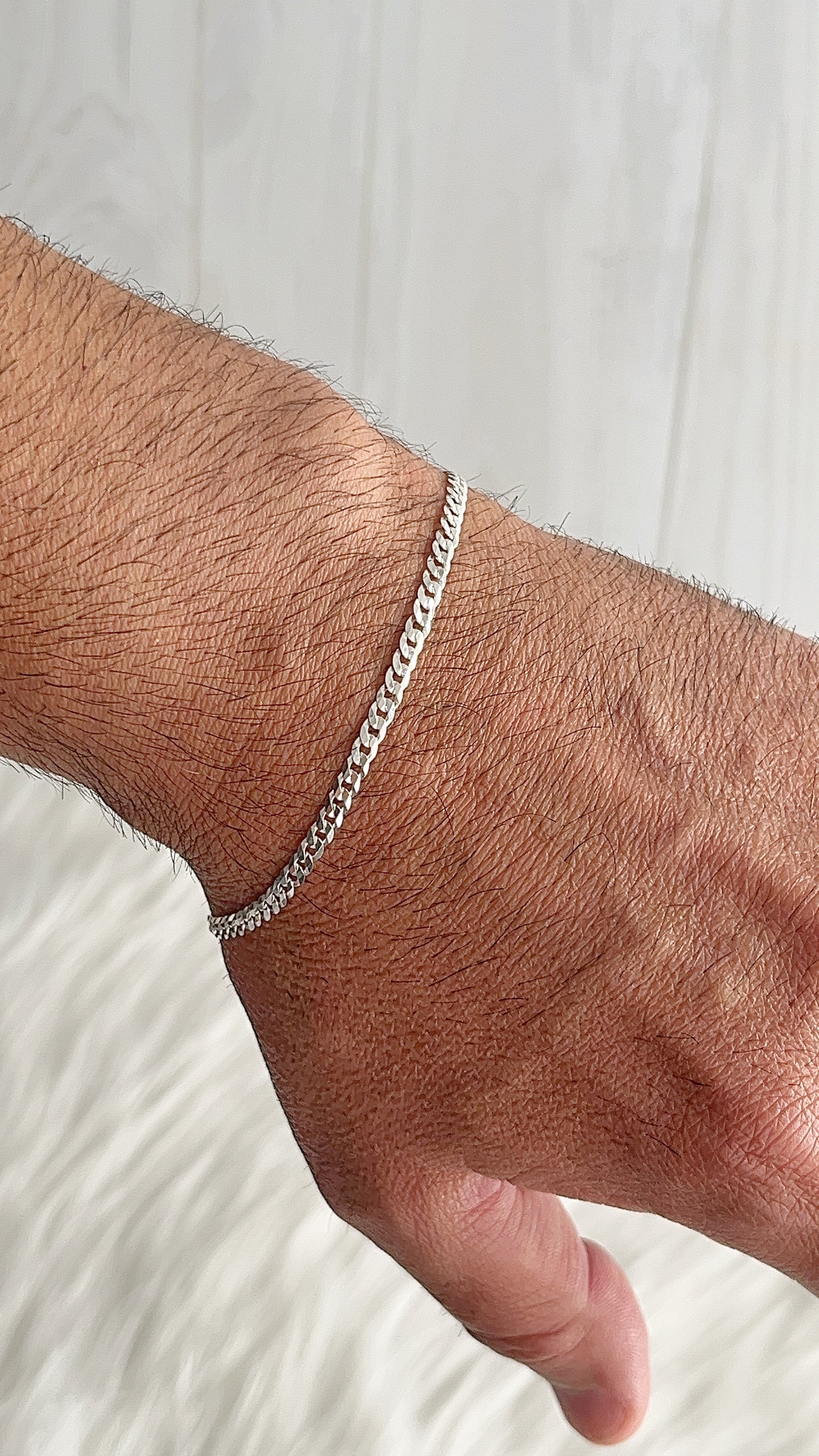 Pulsera Grumett 20cm - Plata 925