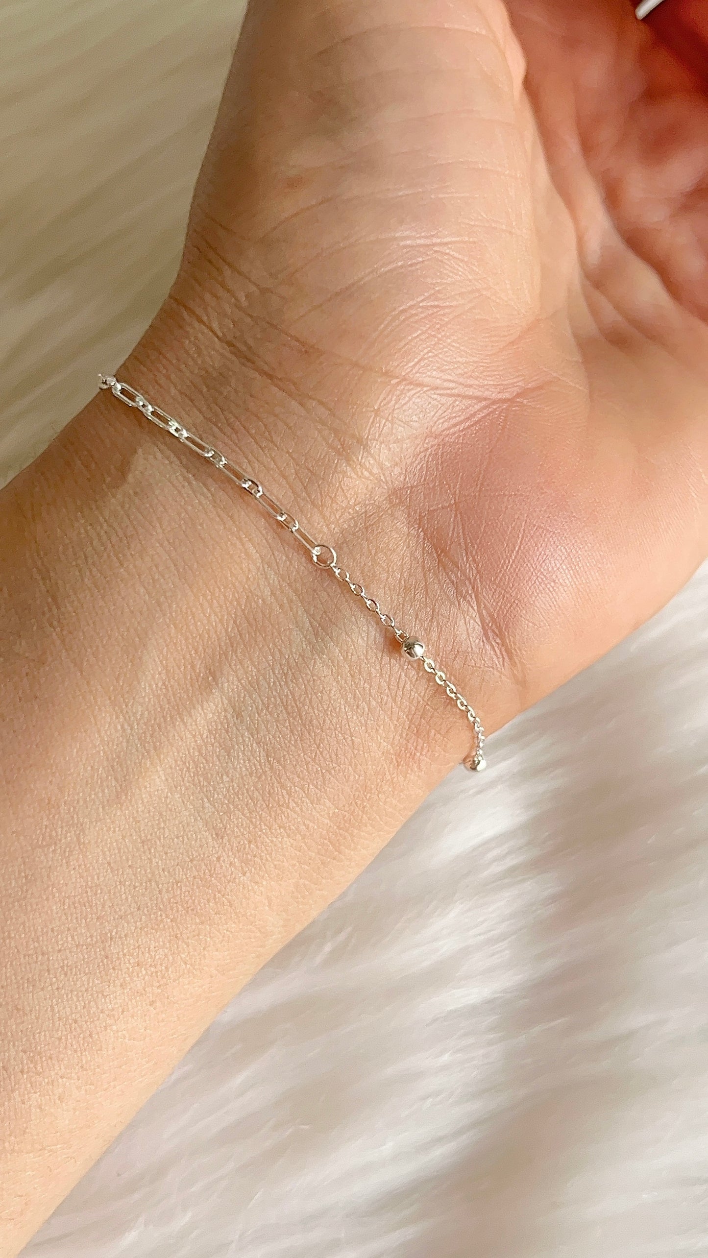 Pulsera  20cm Ajustable - Plata 925