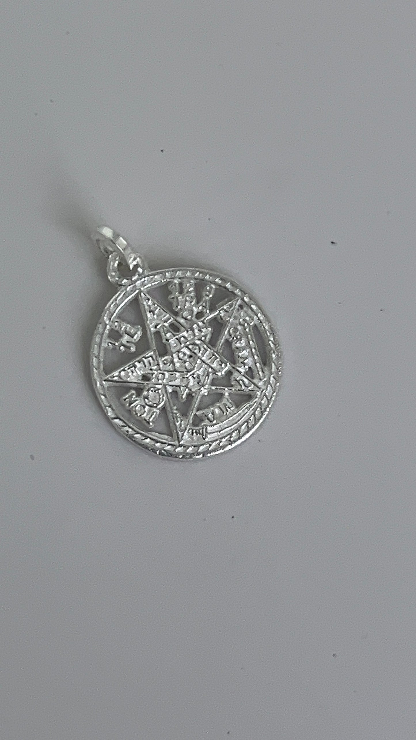 Dije Tetragramaton 1,5cm - Plata 925