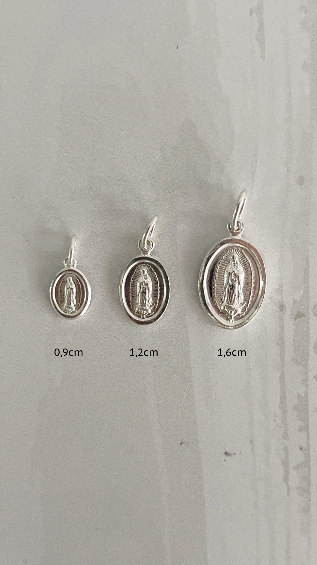 Dije Virgen de Guadalupe Plata 925
