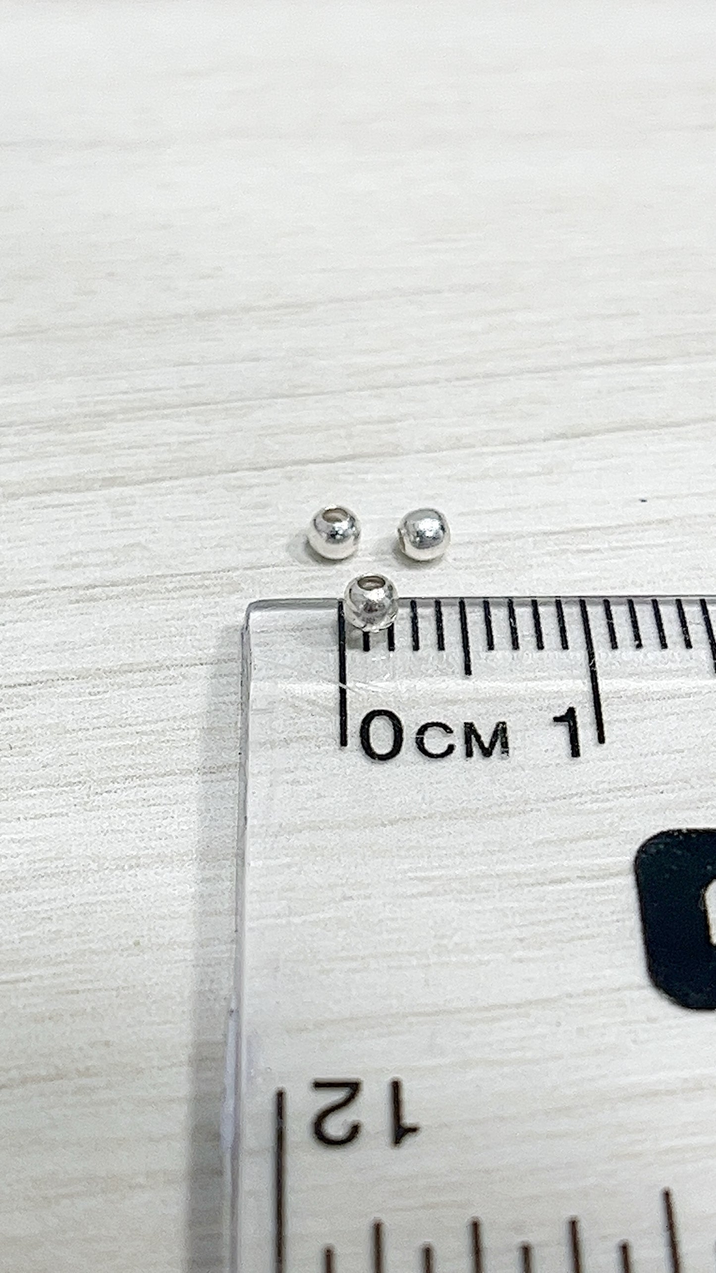 Balín Liso 2.2mm Plata 925