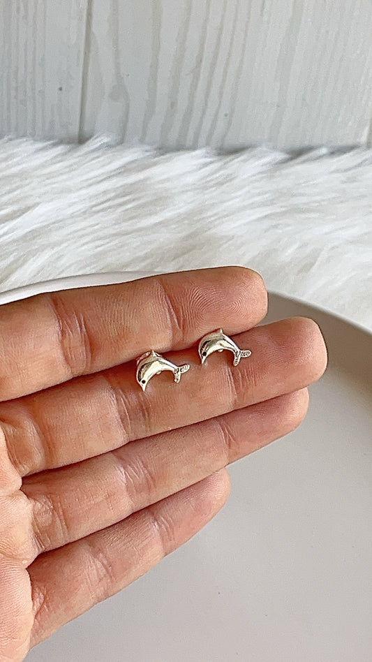Zarcillos Delfines - Plata 925