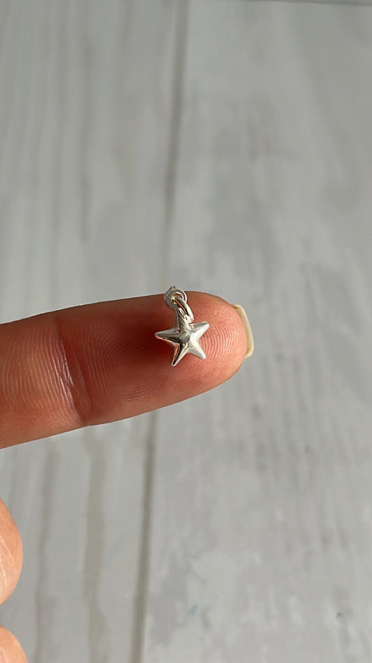 Dije Estrella 0,6mm Plata 925