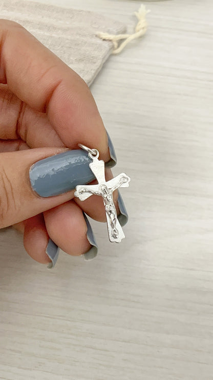 Dije Cristo 2,5cm - Plata 925