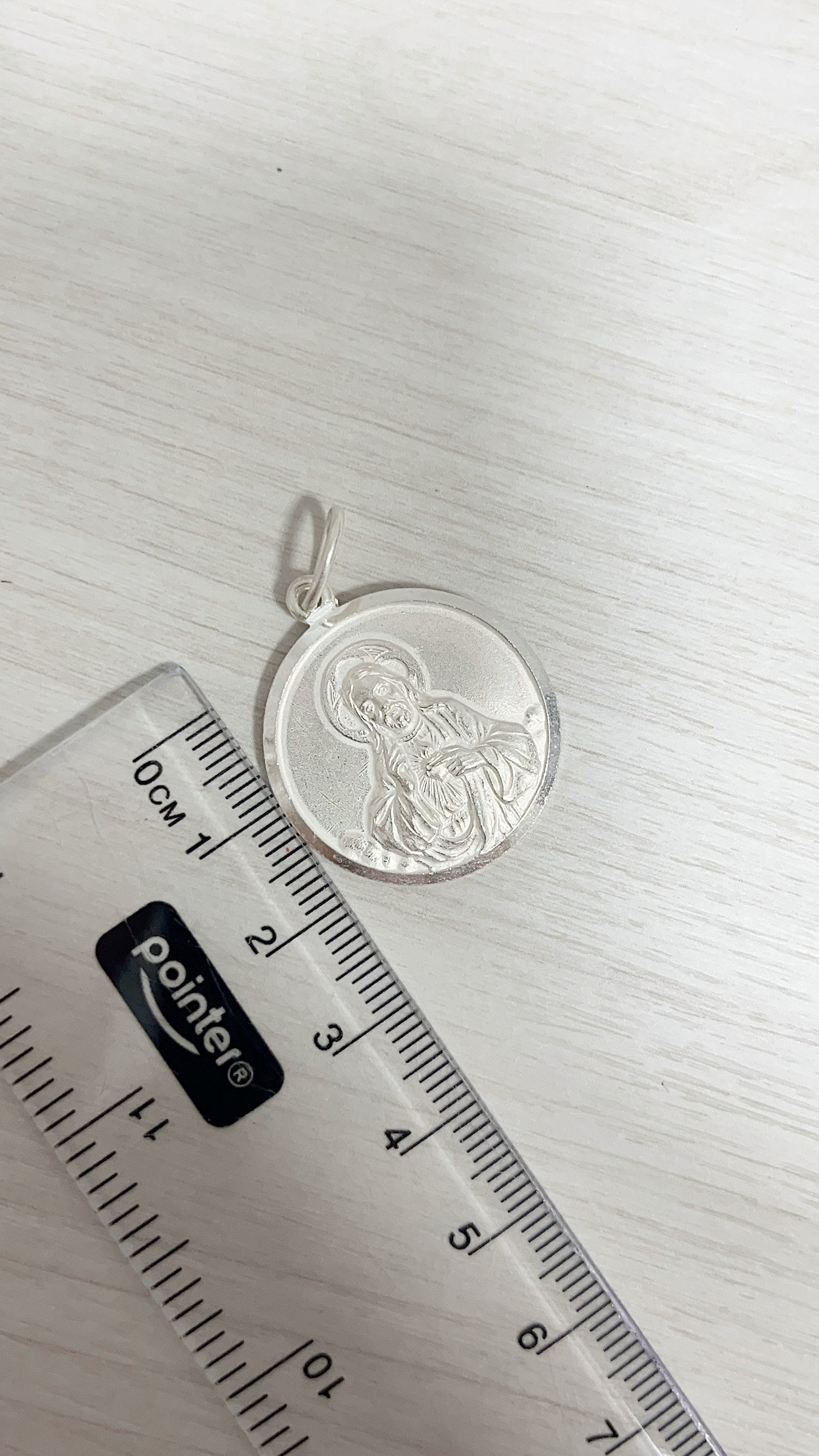 Dije Sagrado Corazón de Jesús - Plata 925