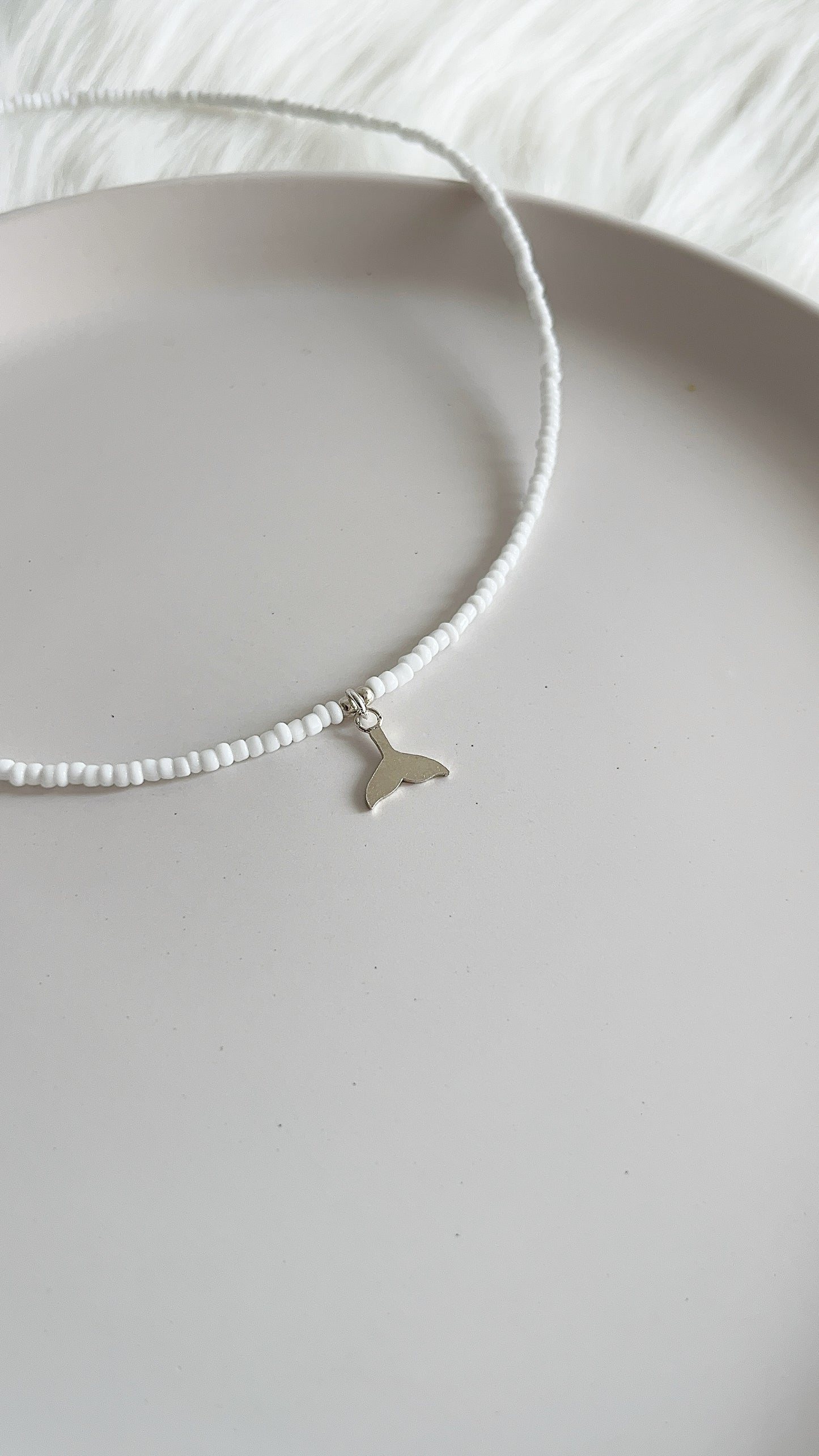 Gargantilla de Mostacillas y Dijes - Plata 925