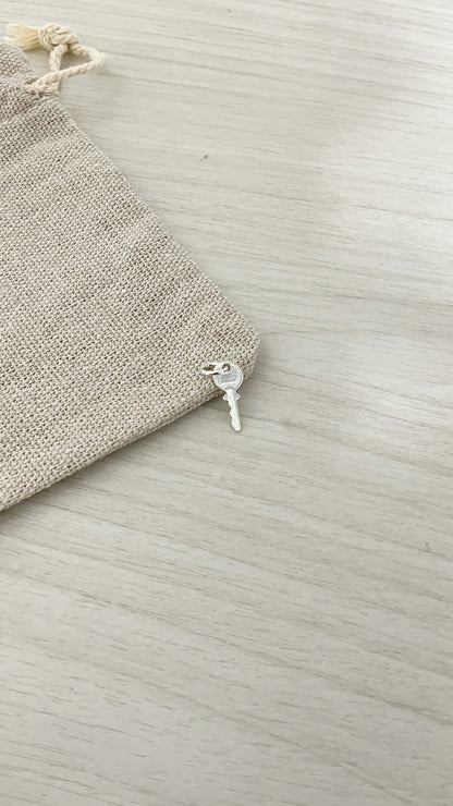Dije Llave 1,4cm - Plata 925