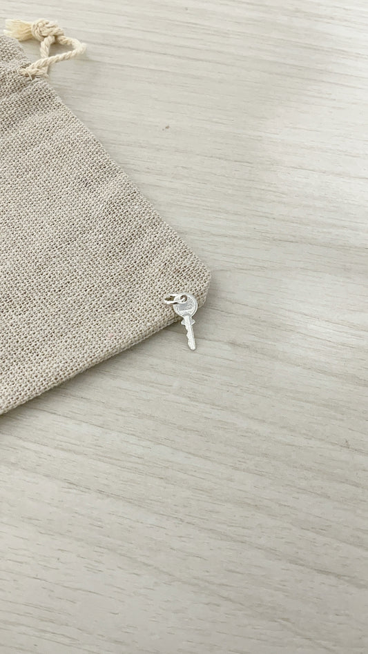 Dije Llave 1,4cm - Plata 925
