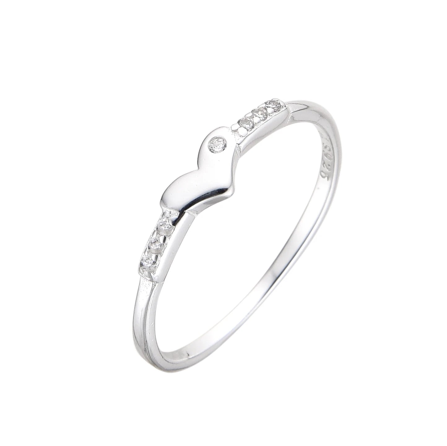 Anillo Corazón Plata 925