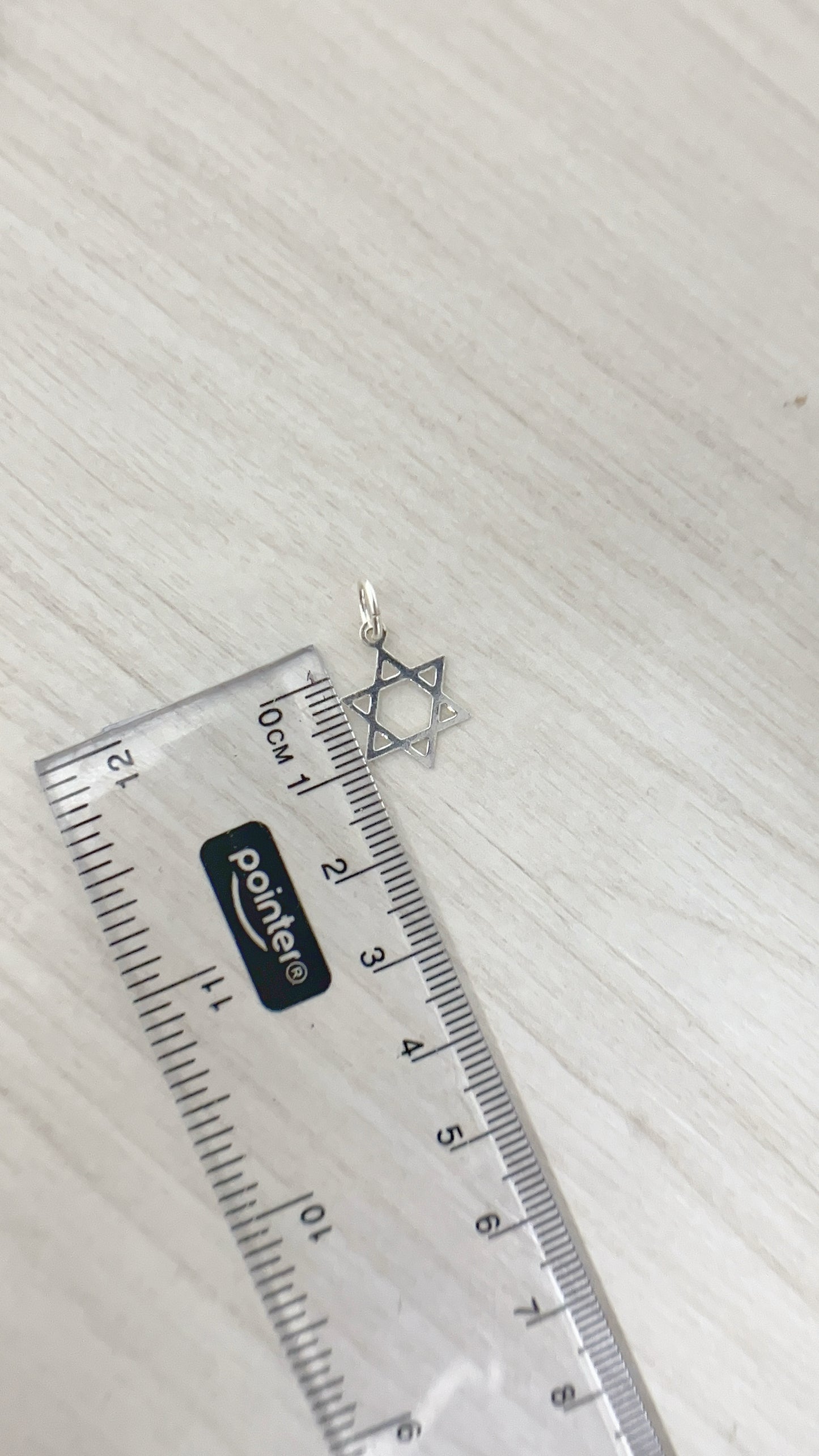 Dije Estrella de David 1,5cm - Plata 925