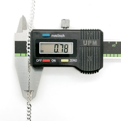 Pulsera Grumett 20cm - Plata 925