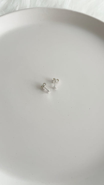 Zarcillos  4mm - Plata 925
