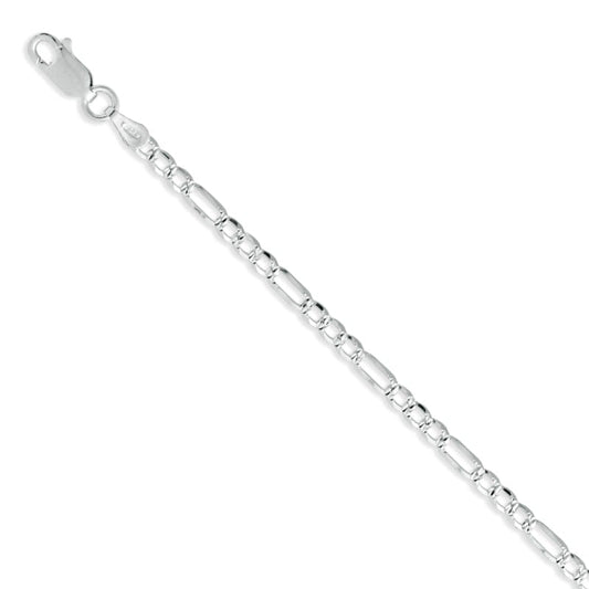 Cadena tejido fígaro 3mm 60cm