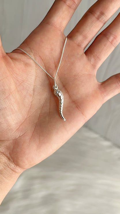 Cadena 40cm con Dije Cachito Plata 925