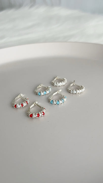 Argollas Cierre Italiano 1,2cm - Plata 925