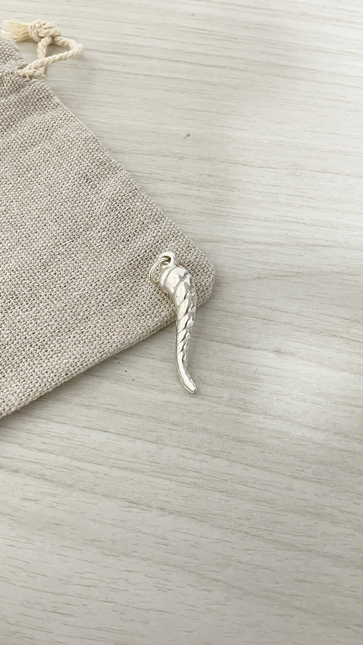 Dije Cachito Rayado 3,2cm Plata 925
