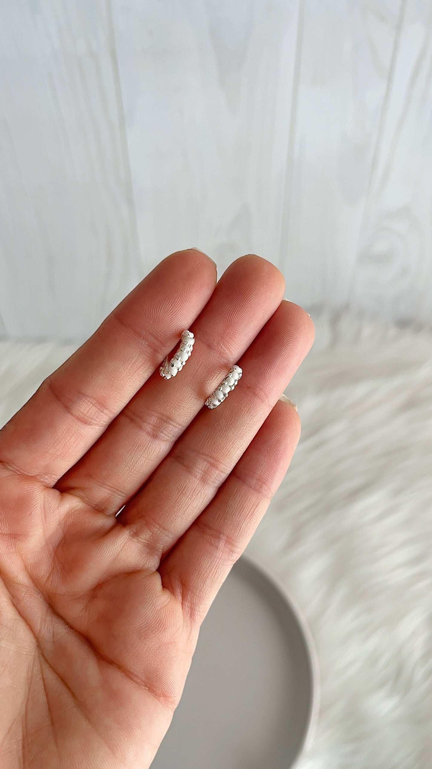 Argollas Cierre Italiano 1,2cm - Plata 925