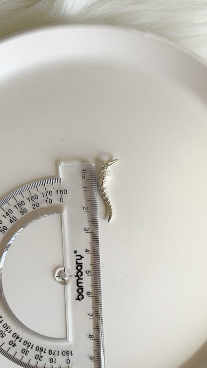 Dije Cachito Rayado 2,5cm - Plata 925
