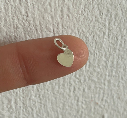 Dije Corazón Plano Mini 0,5mm