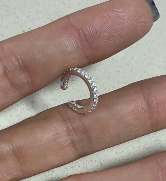 Ear Cuff Cristales Plata 925