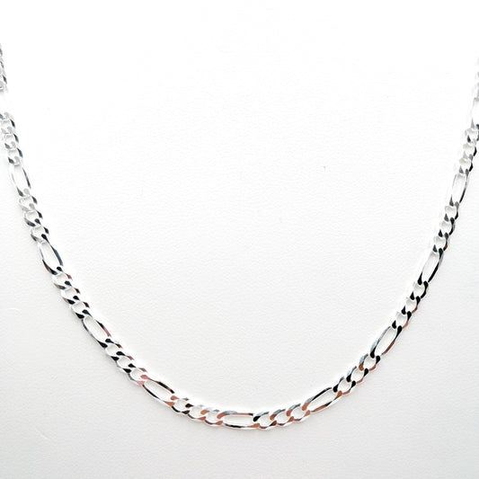 Cadena tejido 3x1 70cm Plata 925