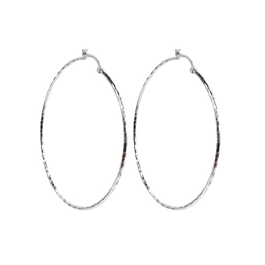 Argollas Brillantes 6cm