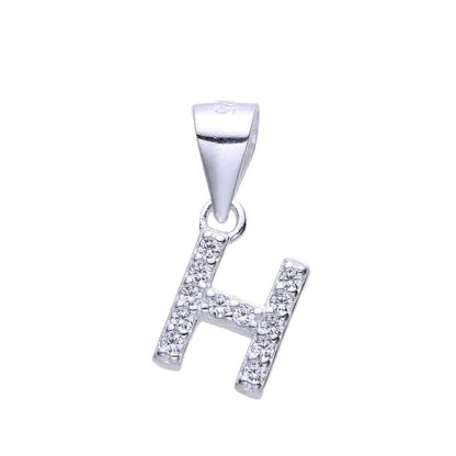 Dije Letras 1cm - Plata 925