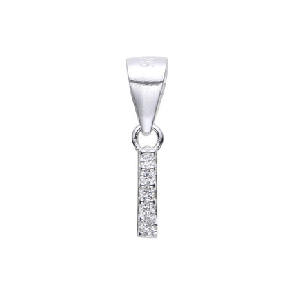 Dije Letras 1cm - Plata 925