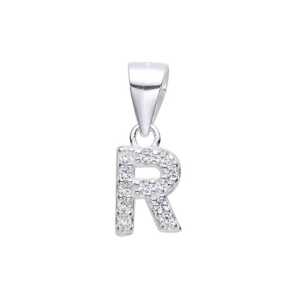 Dije Letras 1cm - Plata 925