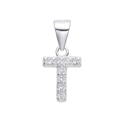 Dije Letras 1cm - Plata 925