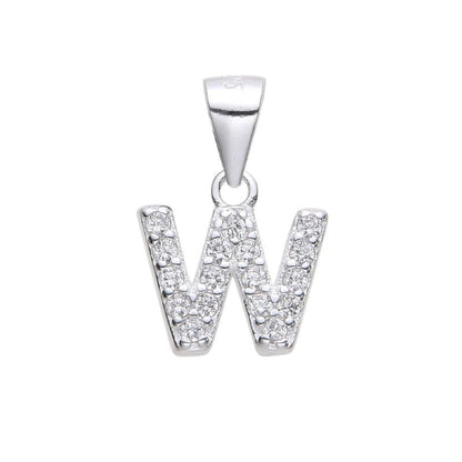 Dije Letras 1cm - Plata 925