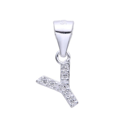 Dije Letras 1cm - Plata 925