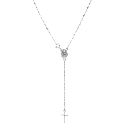 Rosario Balín 2mm 40cm - Plata 925