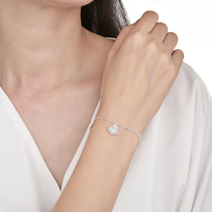 Pulsera Dijes Variados 20cm Ajustable - Plata 925