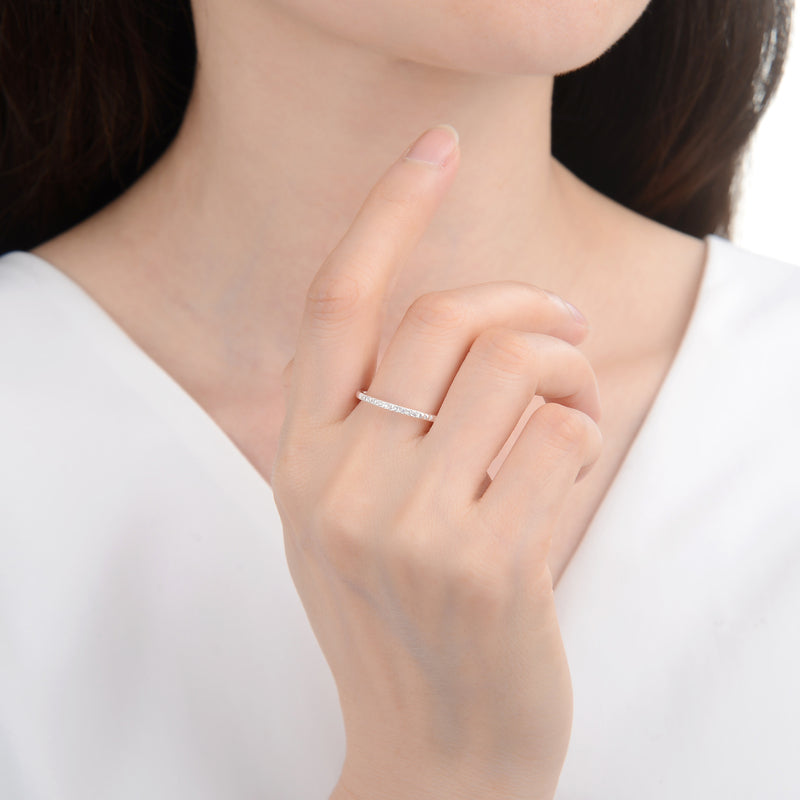 Anillo Cristales - Plata 925