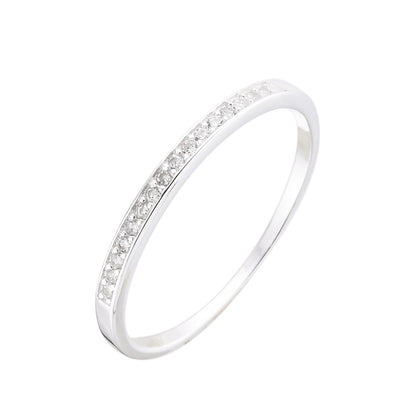 AnilloMedio Sin fin - Plata 925