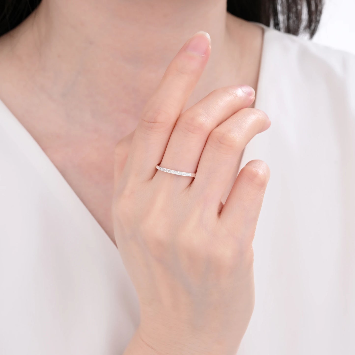 AnilloMedio Sin fin - Plata 925