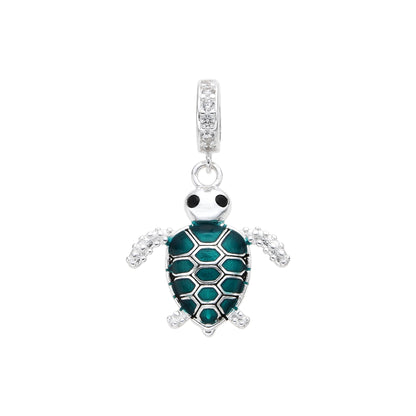 Dije Tortuga 1,6cm - Plata 925