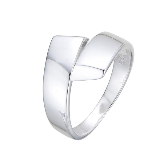 Anillo Liso Ajustable Plata 925