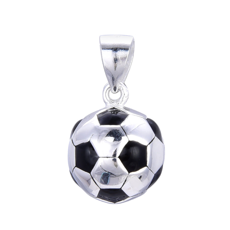 Dije Pelota de Futbol 1,2cm - Plata 925