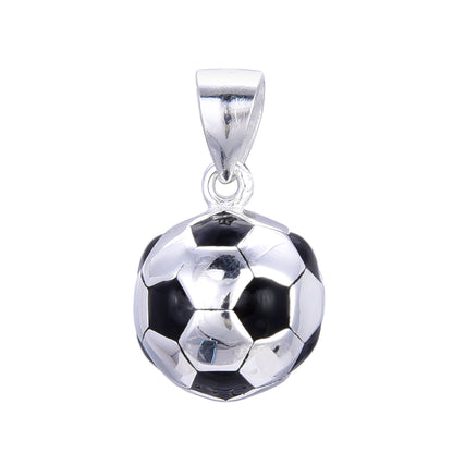 Dije Pelota de Futbol 1,2cm - Plata 925