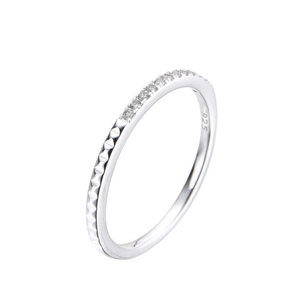 Anillo Cristales - Plata 925