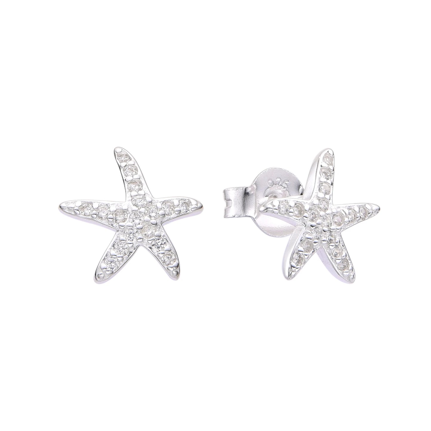 Zarcillos Estrella de Mar - Plata 925